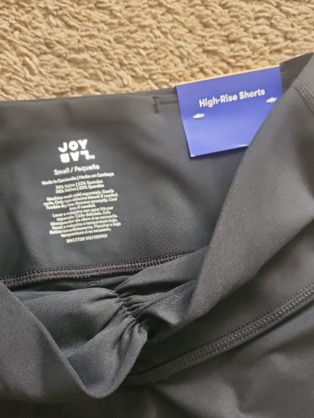 JoyLab High-Rise Womens Bike Shorts Lot Of 3 in Pink and Black NEW NWT Small - Picture 6 of 14